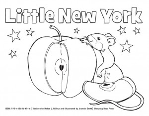 Little New Yorker Coloring Page
